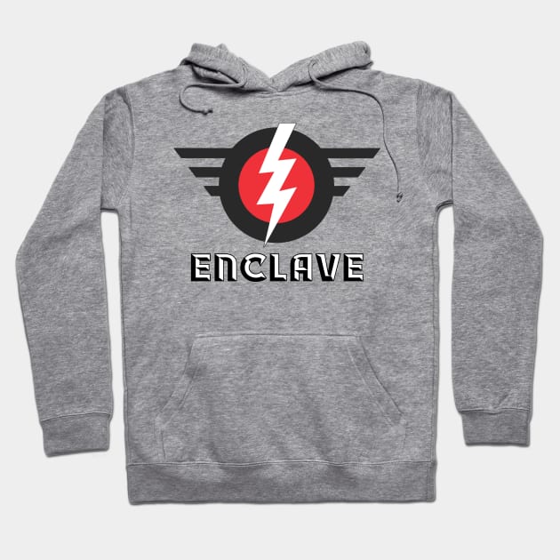 ENCLAVE Hoodie by theanomalius_merch